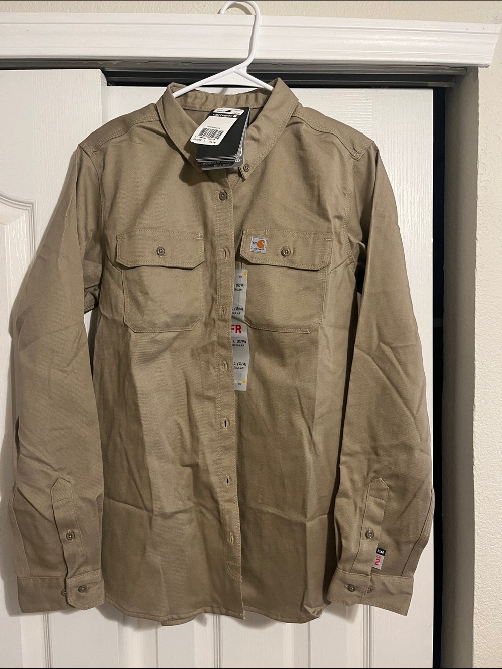 Carhartt FR women’s L work shirt